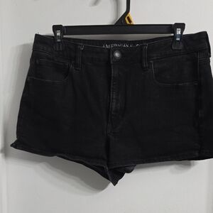 American Eagle Outfitters Women's Dark Denim Shorts